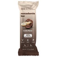 House of Macadamias Mocha Protein Bar